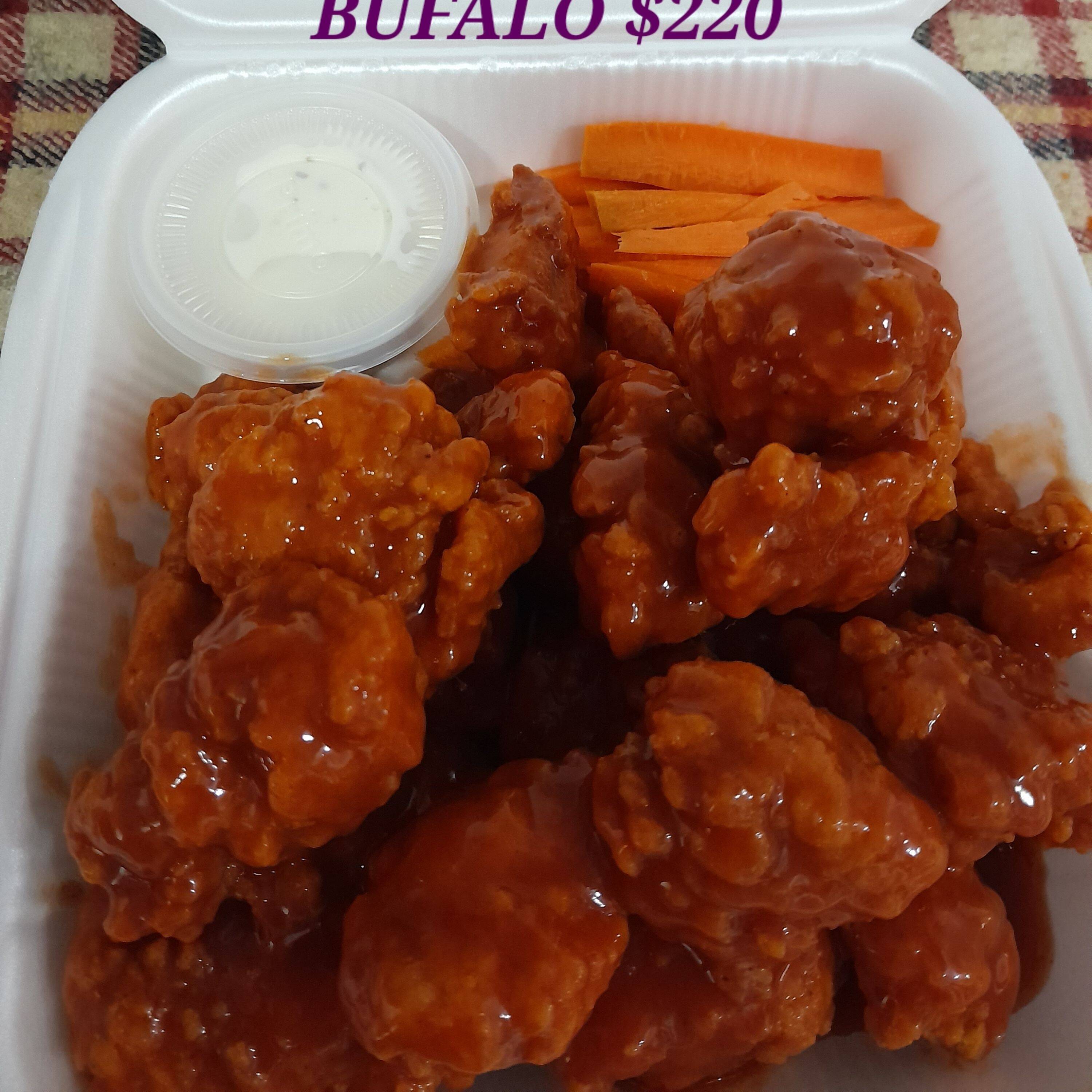 Combo 1/2 Boneles Bañados y Papas