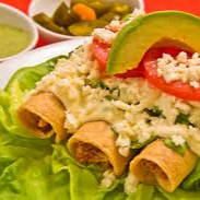 3 Tacos Dorados de Papa