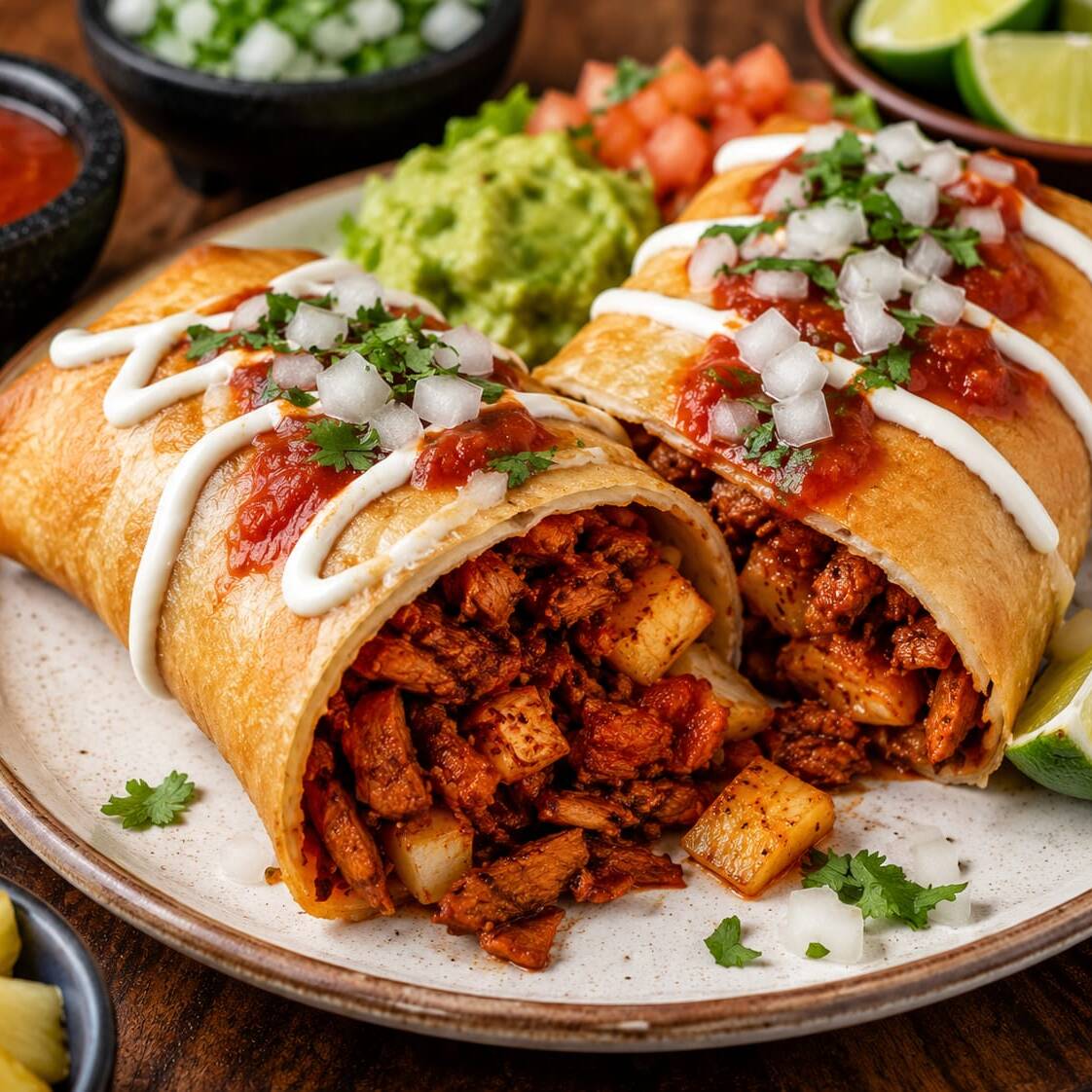 CHIMICHANGAS DE PASTOR