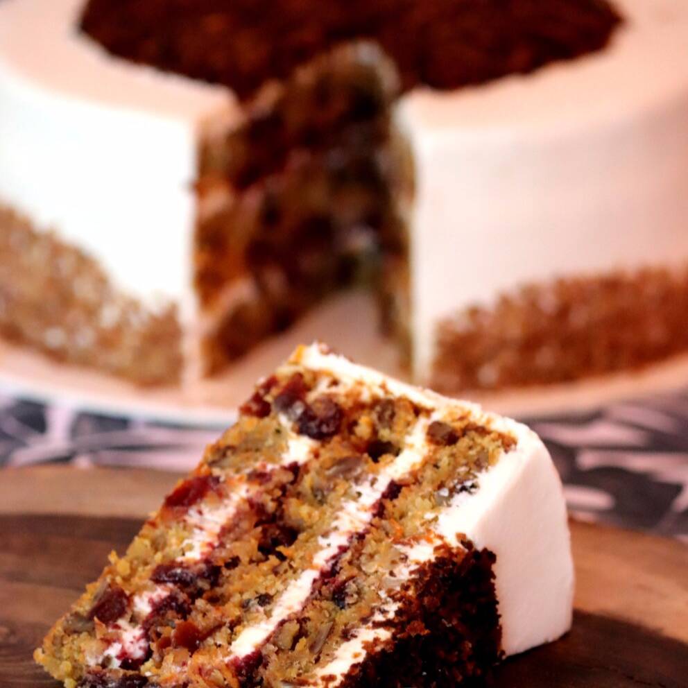 Rebanada Pastel Zanahoria