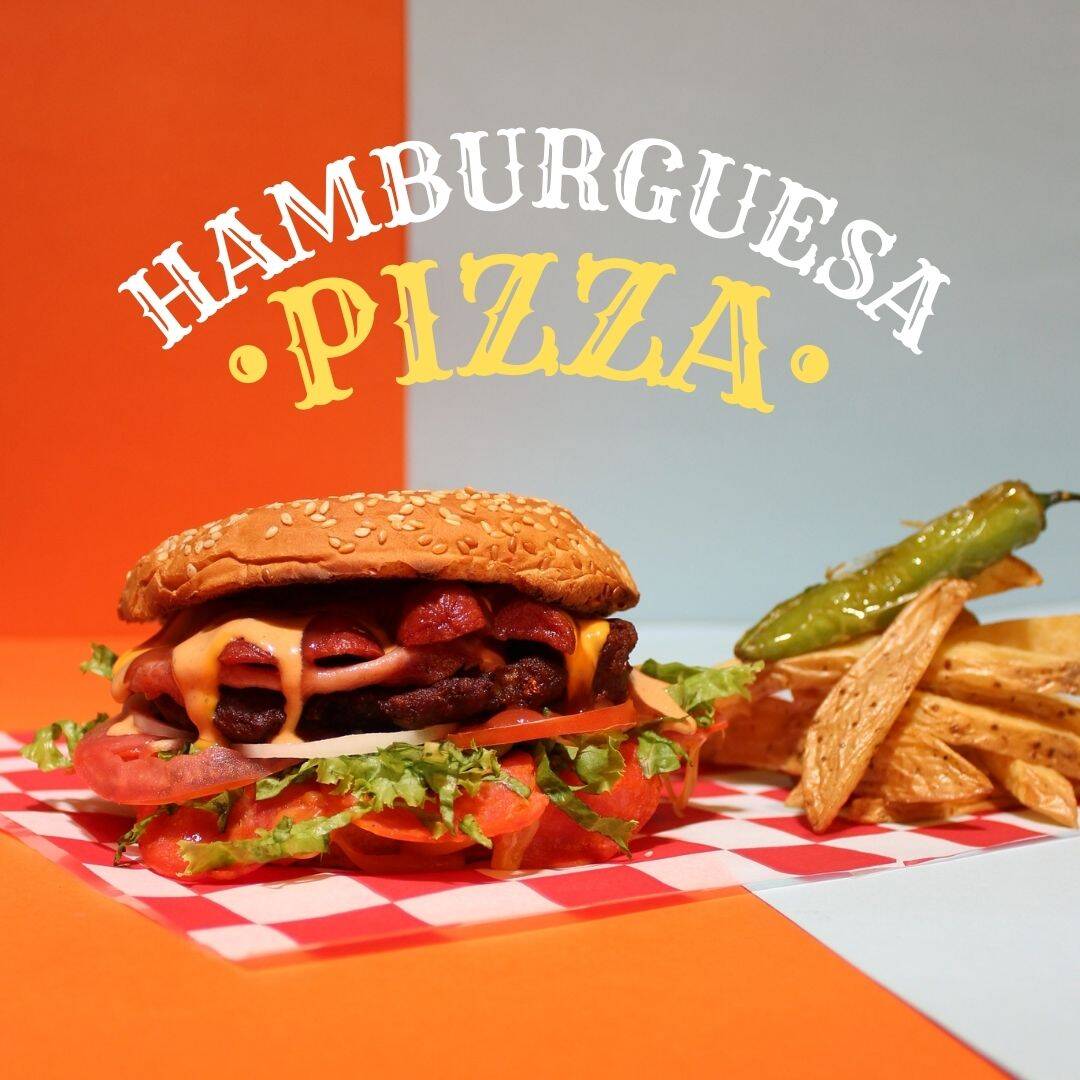 Hamburguesa pizza