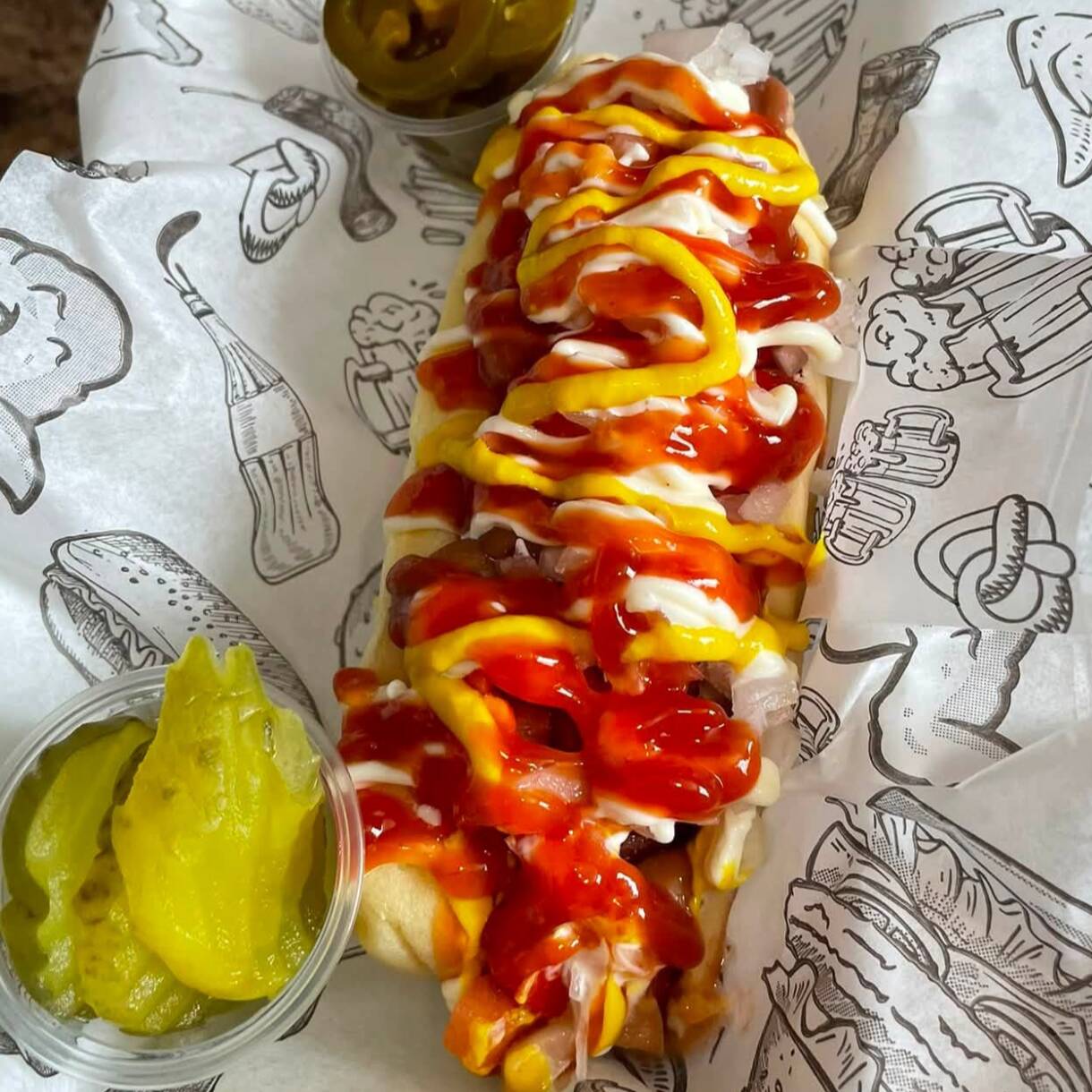 Hotdog Jumbo Sencillo
