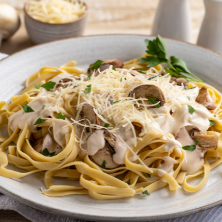 Fetuccini Especial a lo Alfredo
