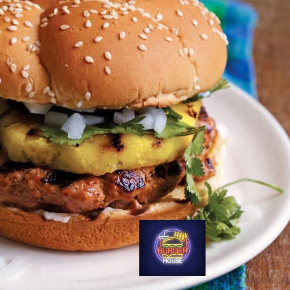 Hamburguesa de Pastor