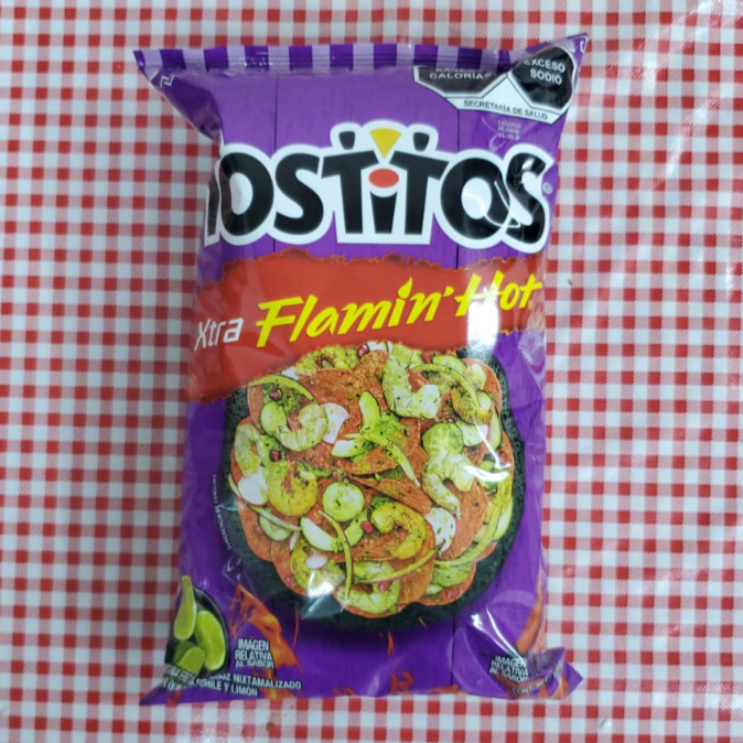 TOSTITO FLAMING HOT CHICA