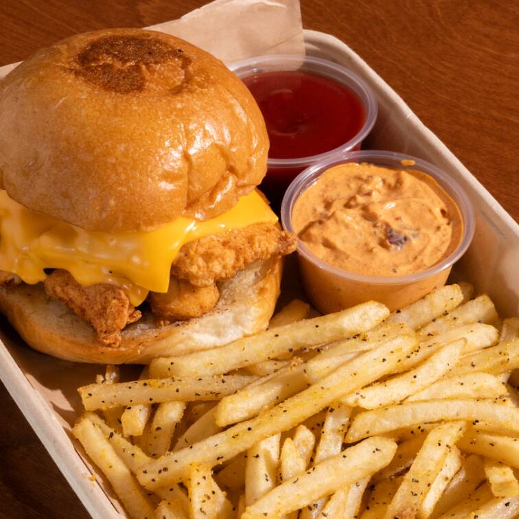 Chicken burger
