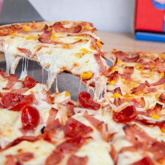 Pizza Mediana por Mitades