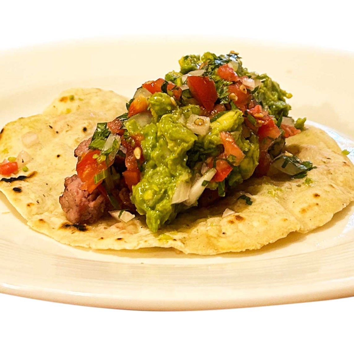 Taco de arrachera