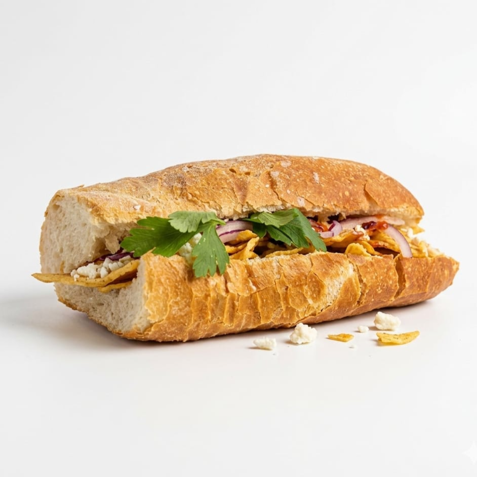Torta de Chilaquiles