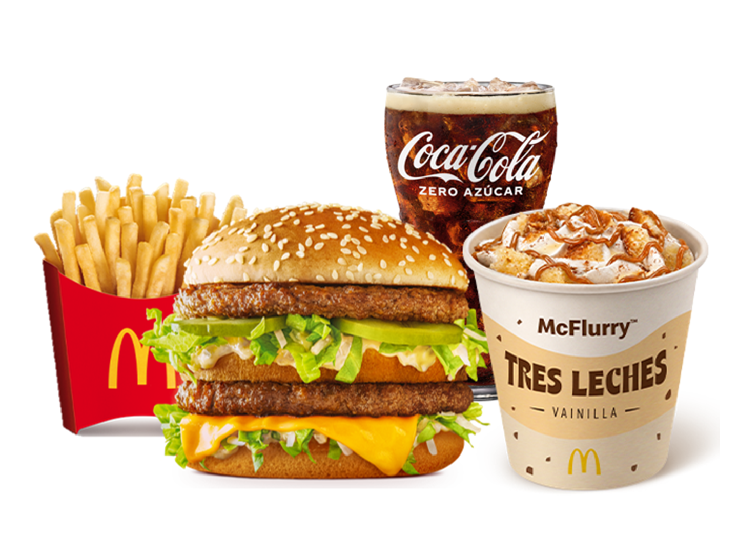 McCombo Big Mac y McFlurry Tres Leches
