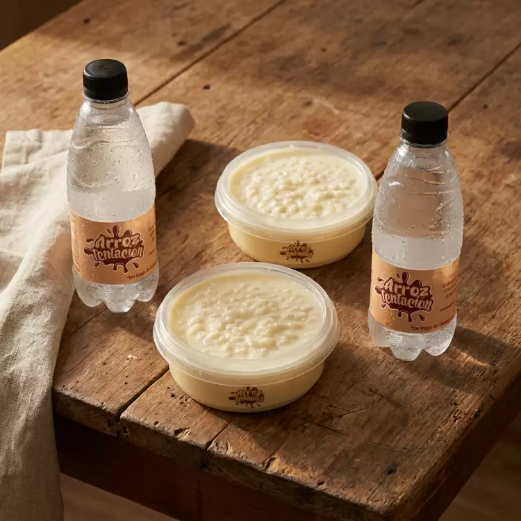 Combo 2 Arroz con Leche Individual + 2 Agua Minera
