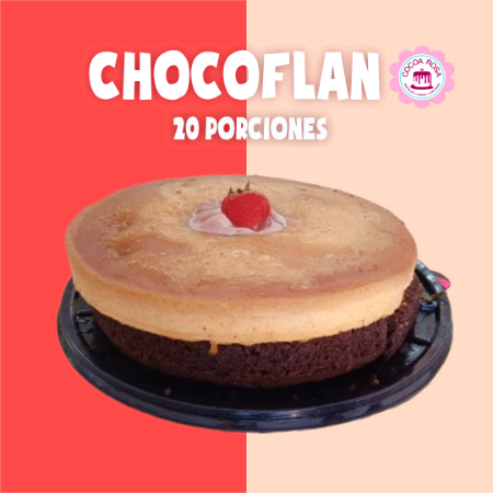 Chocoflan (20 porciones)