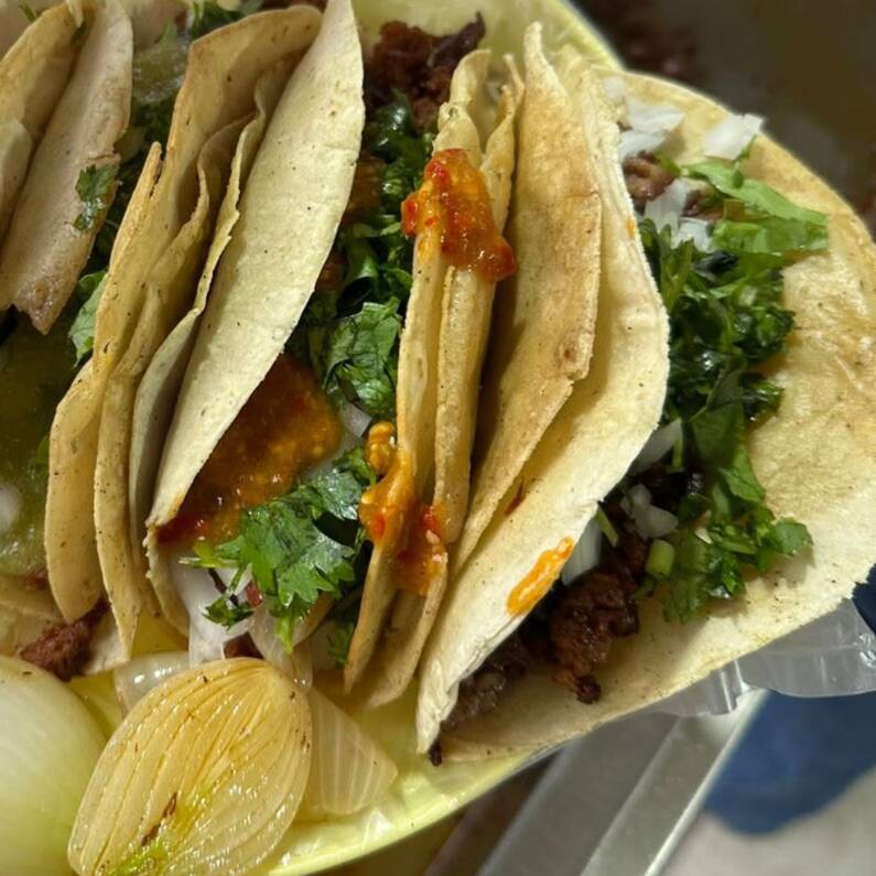 Taco de Chorizo