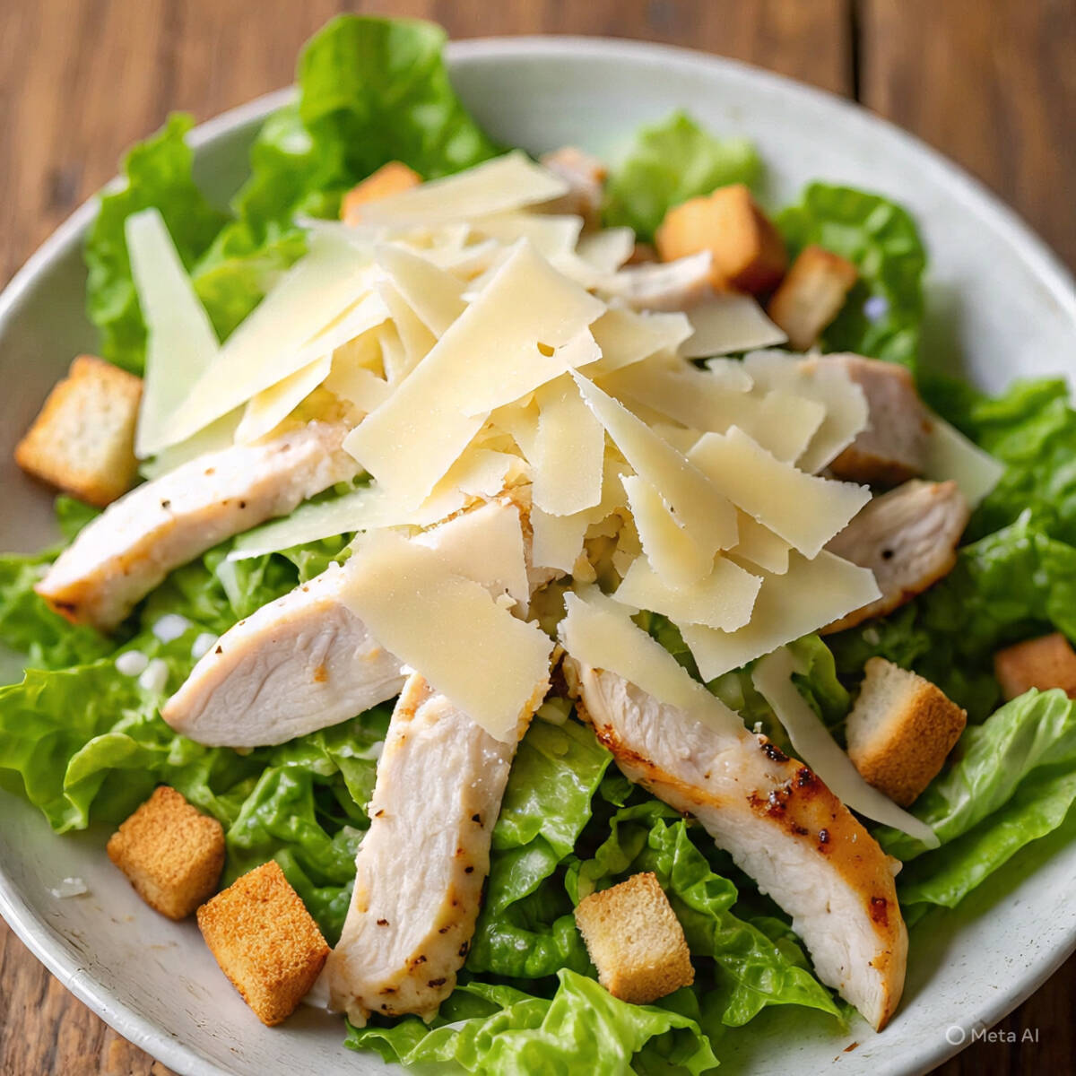 ENSALADA CESAR CON POLLO