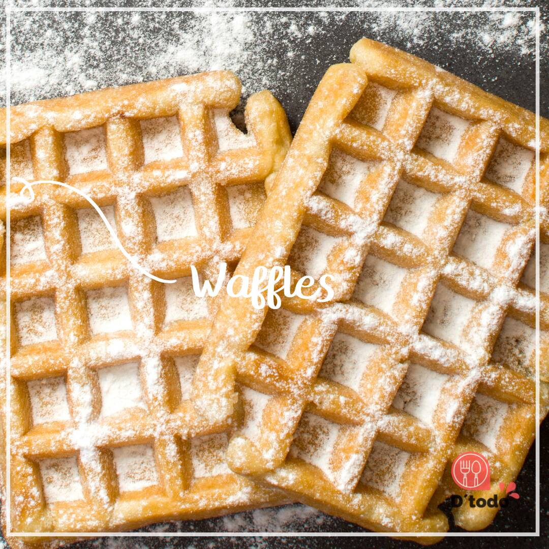 Waffles de la Casa (3 Piezas)