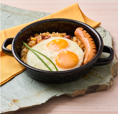 Calentao Clasico con Salchicha