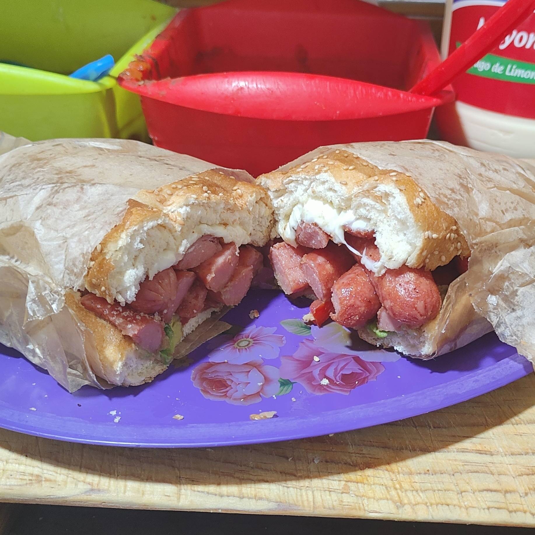 Torta Sencilla de Salchicha