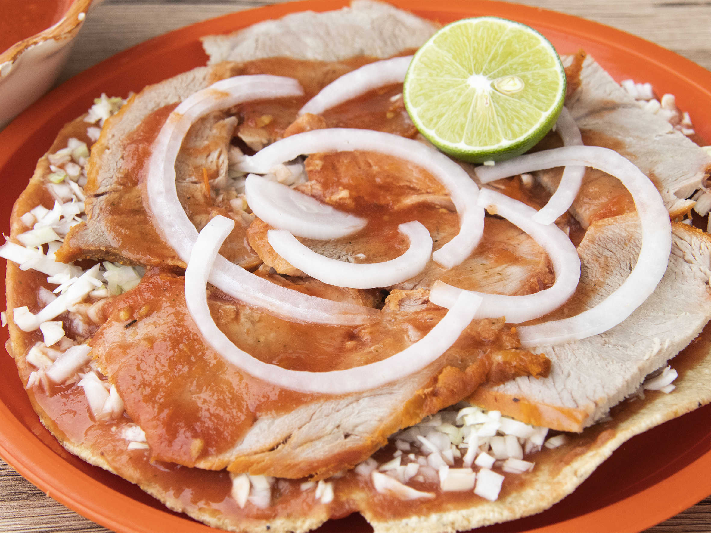 Tostada de Lomo