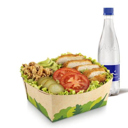 Ensalada Deli Fresh Pechuga de pollo con agua