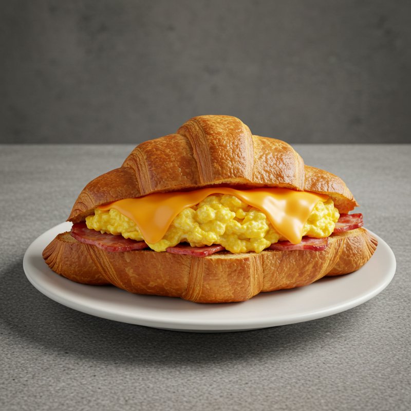 Egg & Bacon Croissant