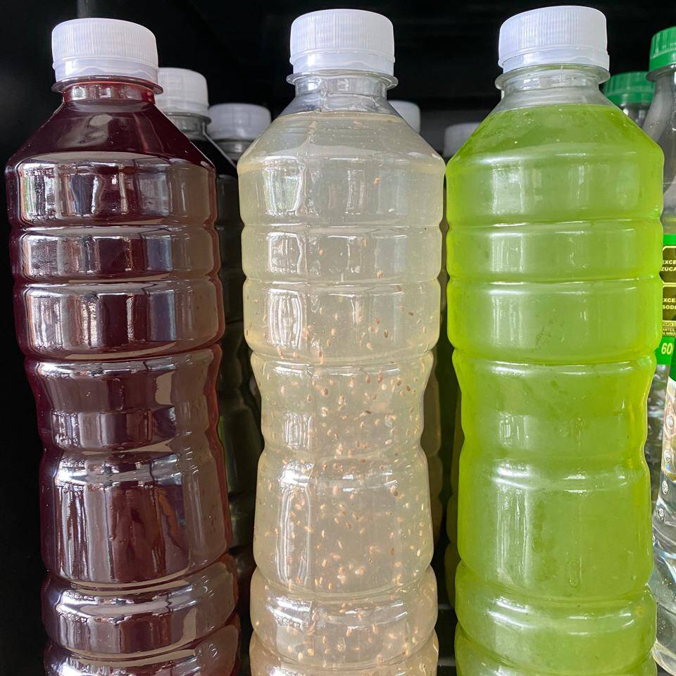 Aguas Frescas 100% de Frutas Naturales 500ml