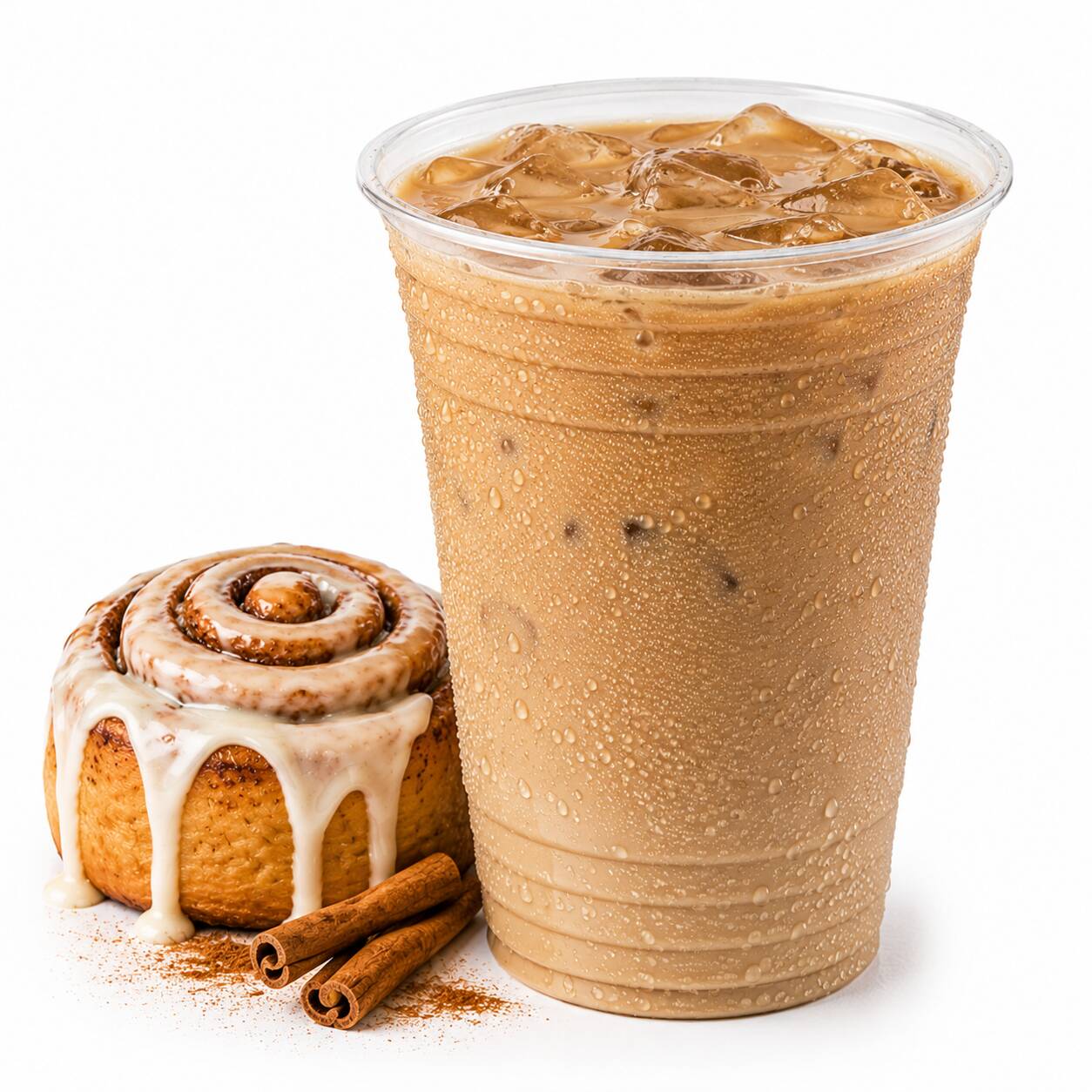 LATTE CINNAMON ROLL