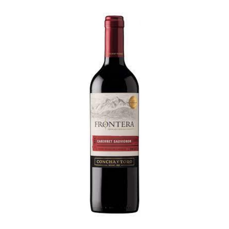 frontera cabernet sauvignon botella vino