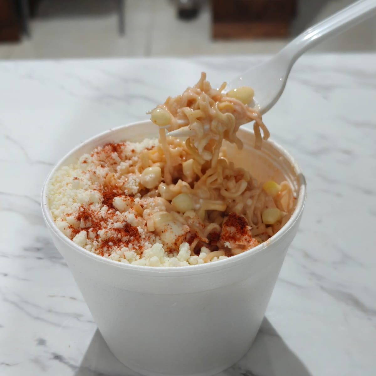 Maruchan de medio litro