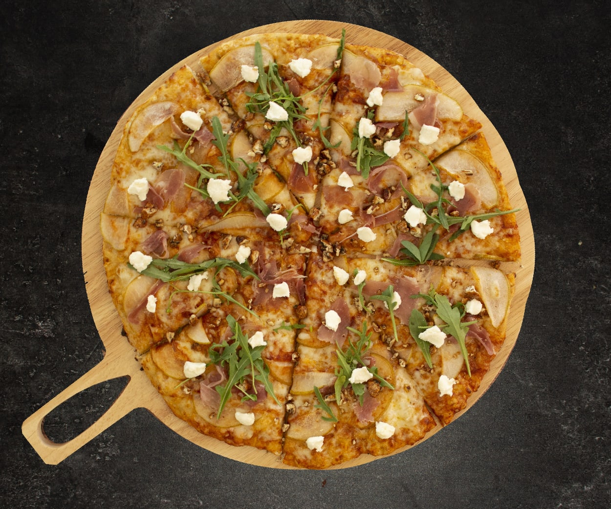 Pizza delicatta pera