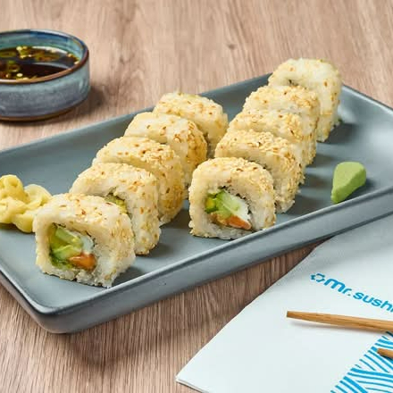 Sushi California Maki Salmón - Salmón Fresco con A