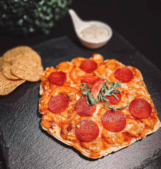 Pepperoni Waffle