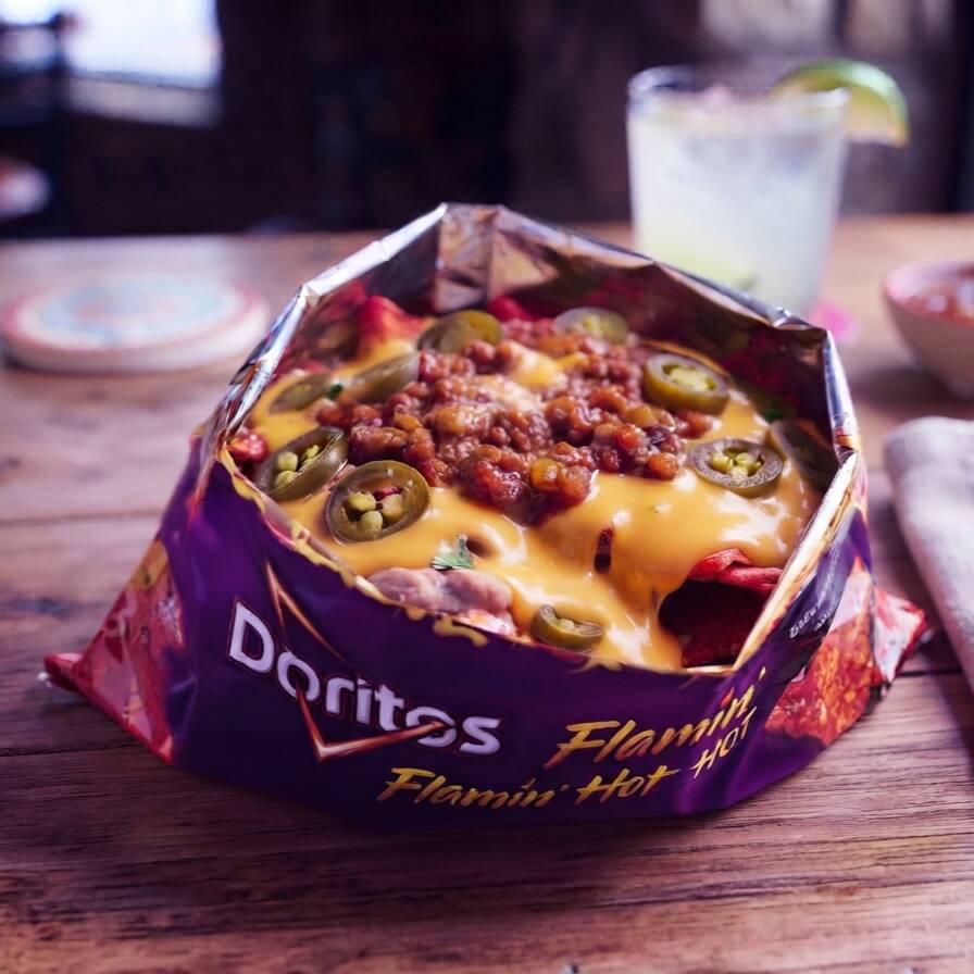 Doritos Dinamita Hot Con Queso, Frijoles y Chiles