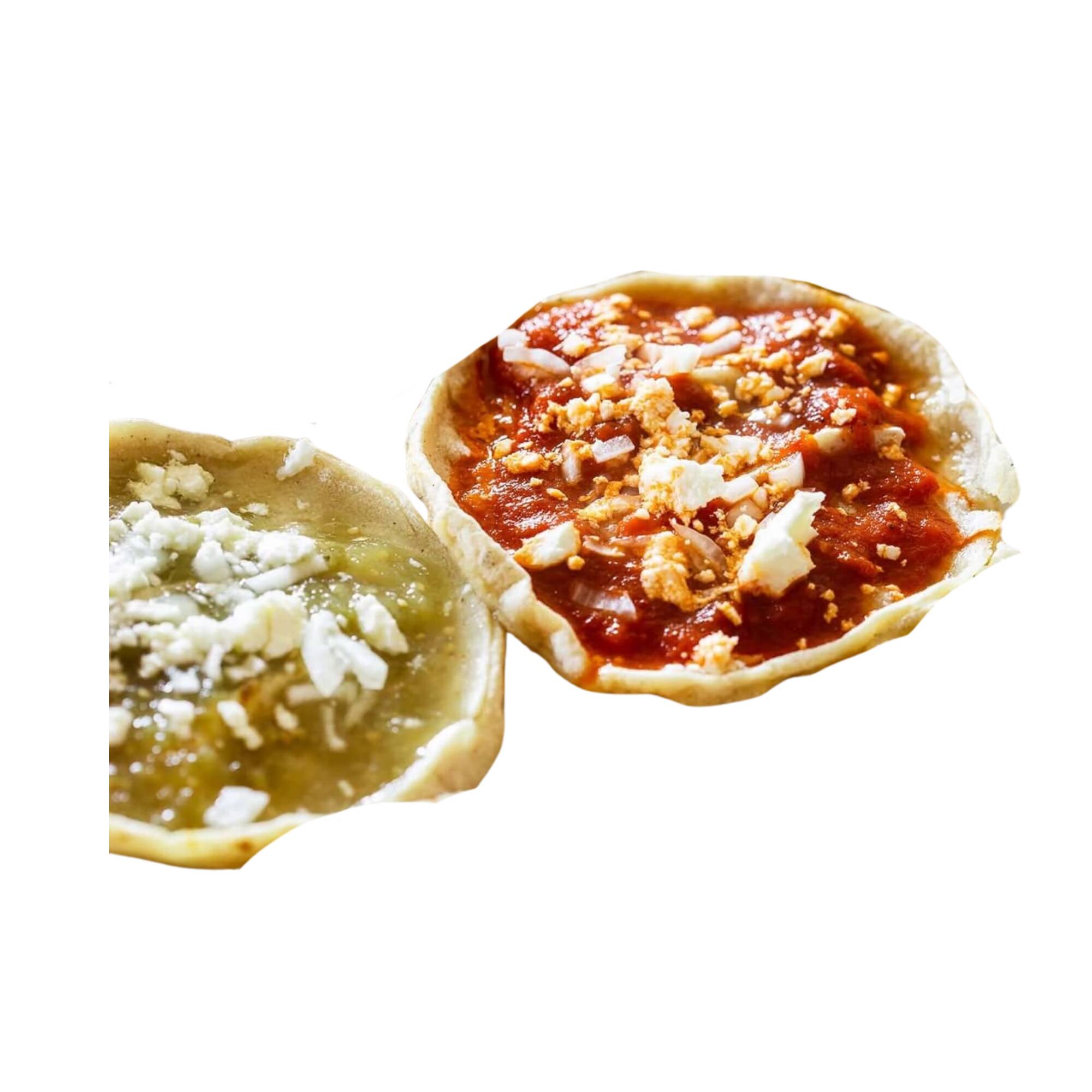 3 PIEZAS PICADITAS / SOPES SENCILLOS