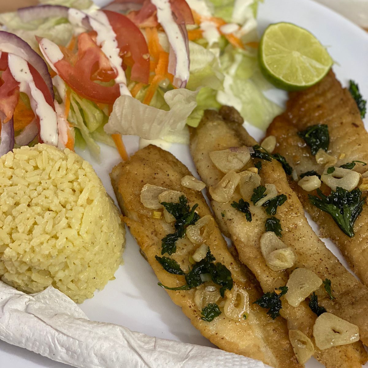 Filete al Mojo de Ajo