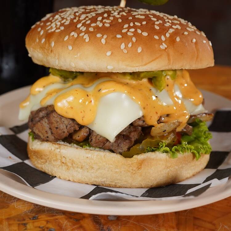Hamburguesa Arrachera Individual