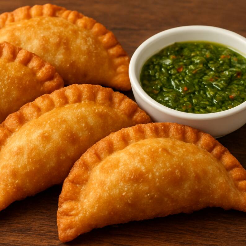 4 Empanadas + 1 Chimichurri