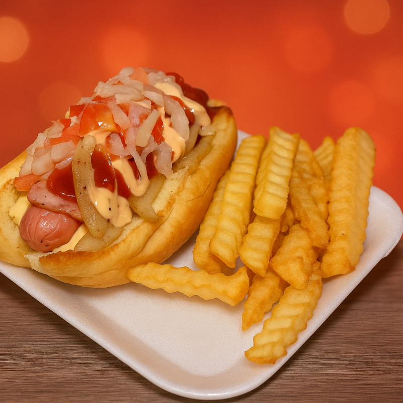 Hotdog Especial C/papas