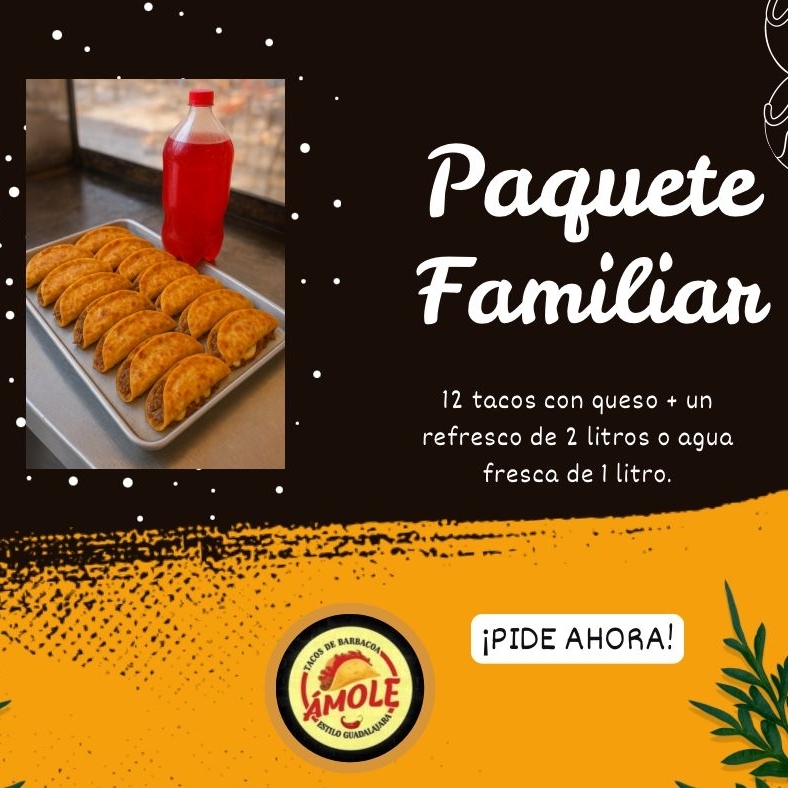 Paquete Familiar con Queso