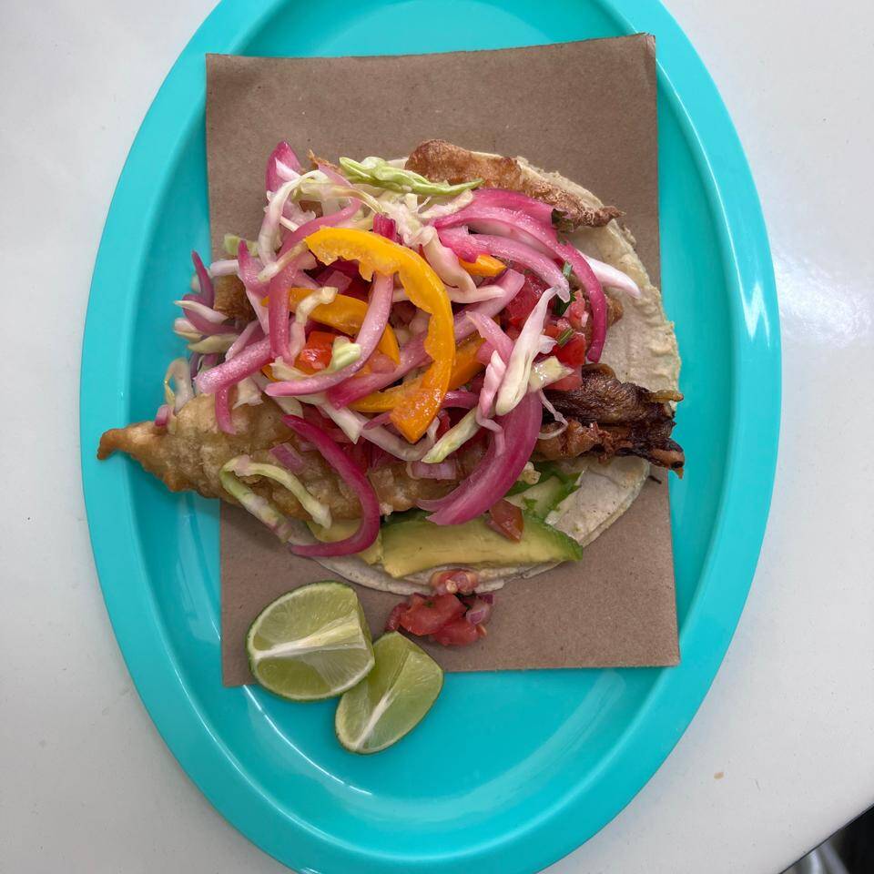 Taco Güero de Pescado
