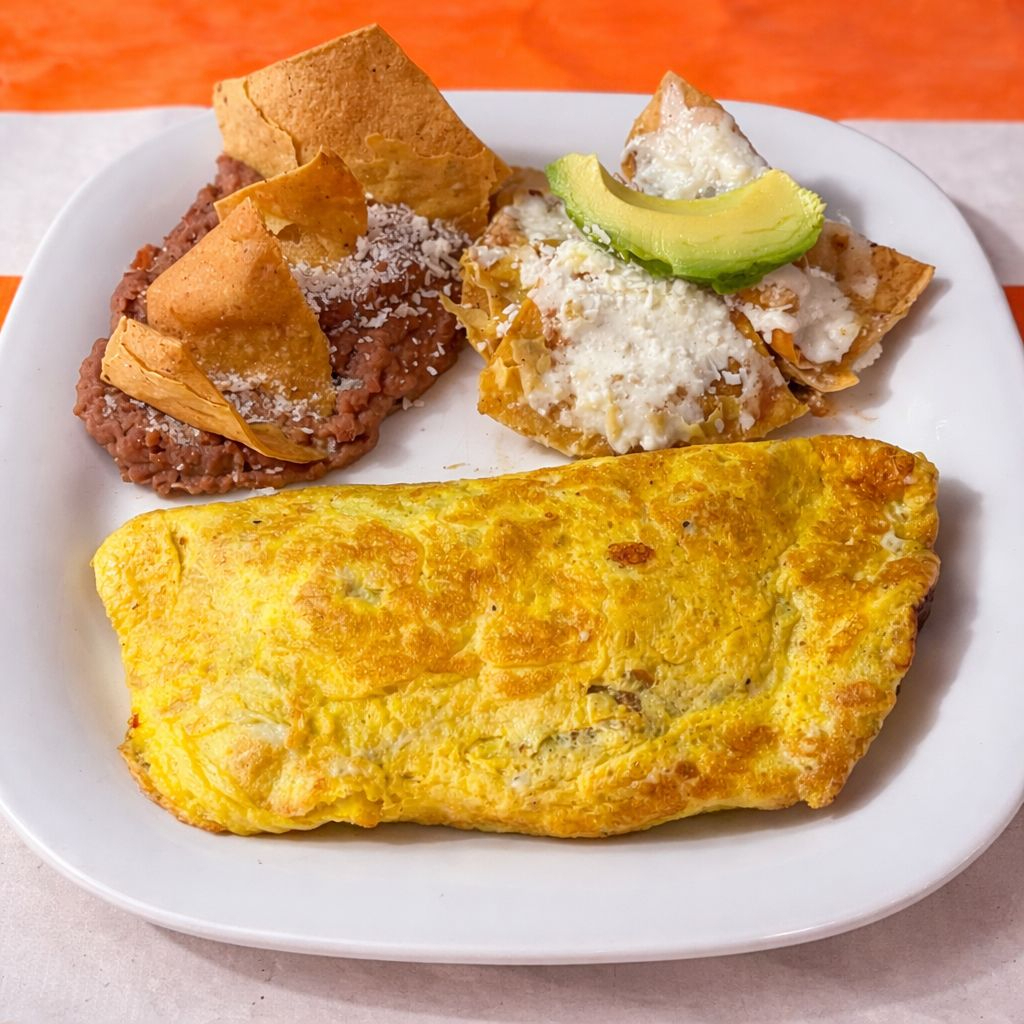 OMELETTE CON CHORIZO