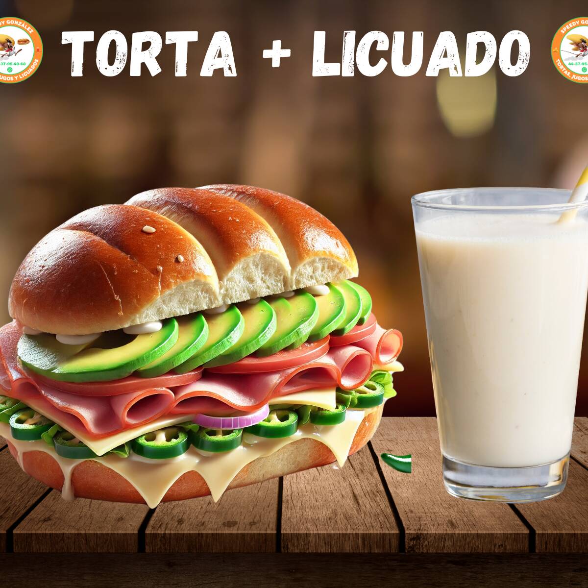 Promo 2 - Torta mas Licuado