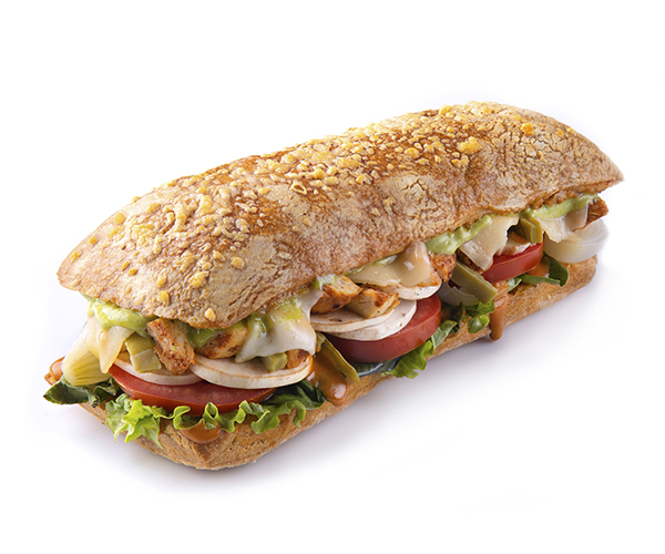 Sandwich Spicy Avocado Chicken