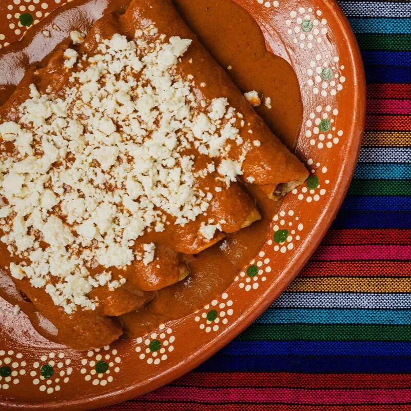🥘 ENCHILADAS DE PASILLA PARA DESAYUNAR??? SIII!!!