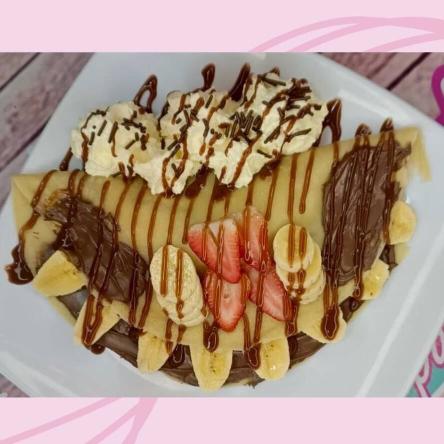 Crepes de Crema De Chocolate