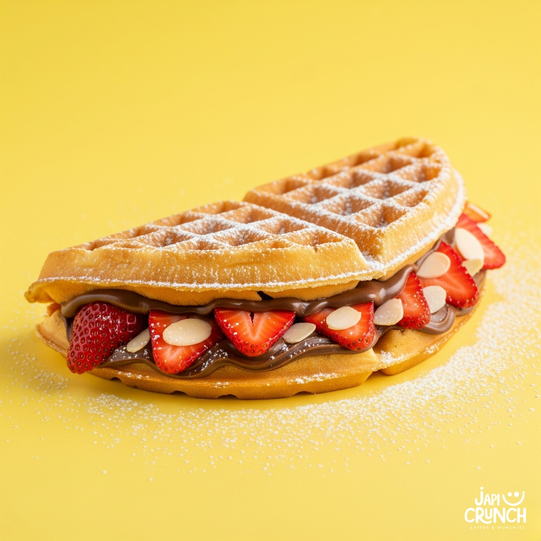 Waffle Dulce Tipo Sándwich Alfresi