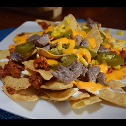 Nachos especiales c/Arrachera