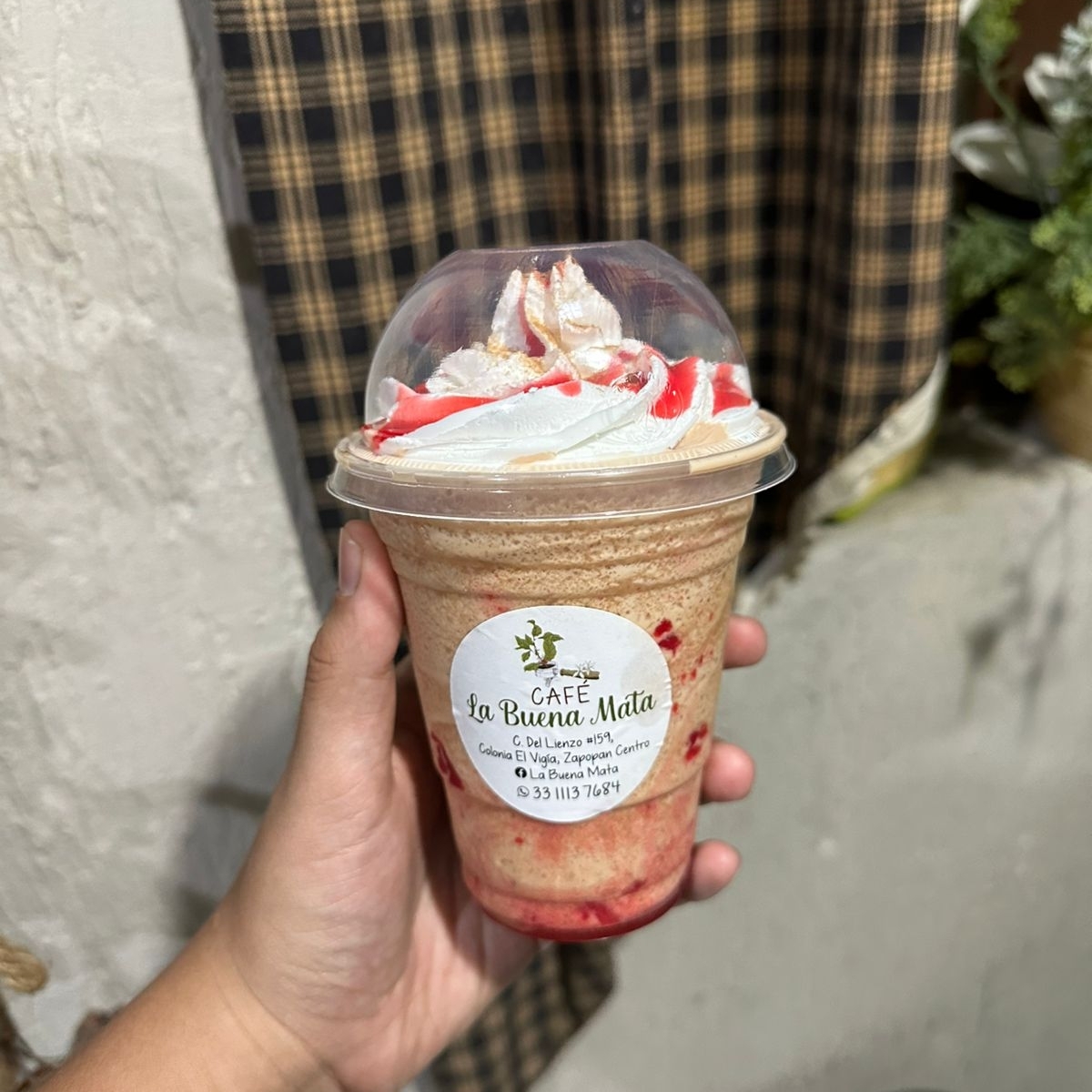 Latte Strawberry