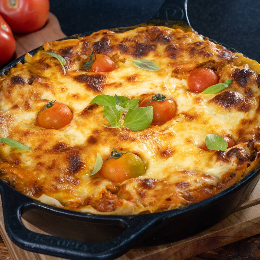 Lasagna de carne