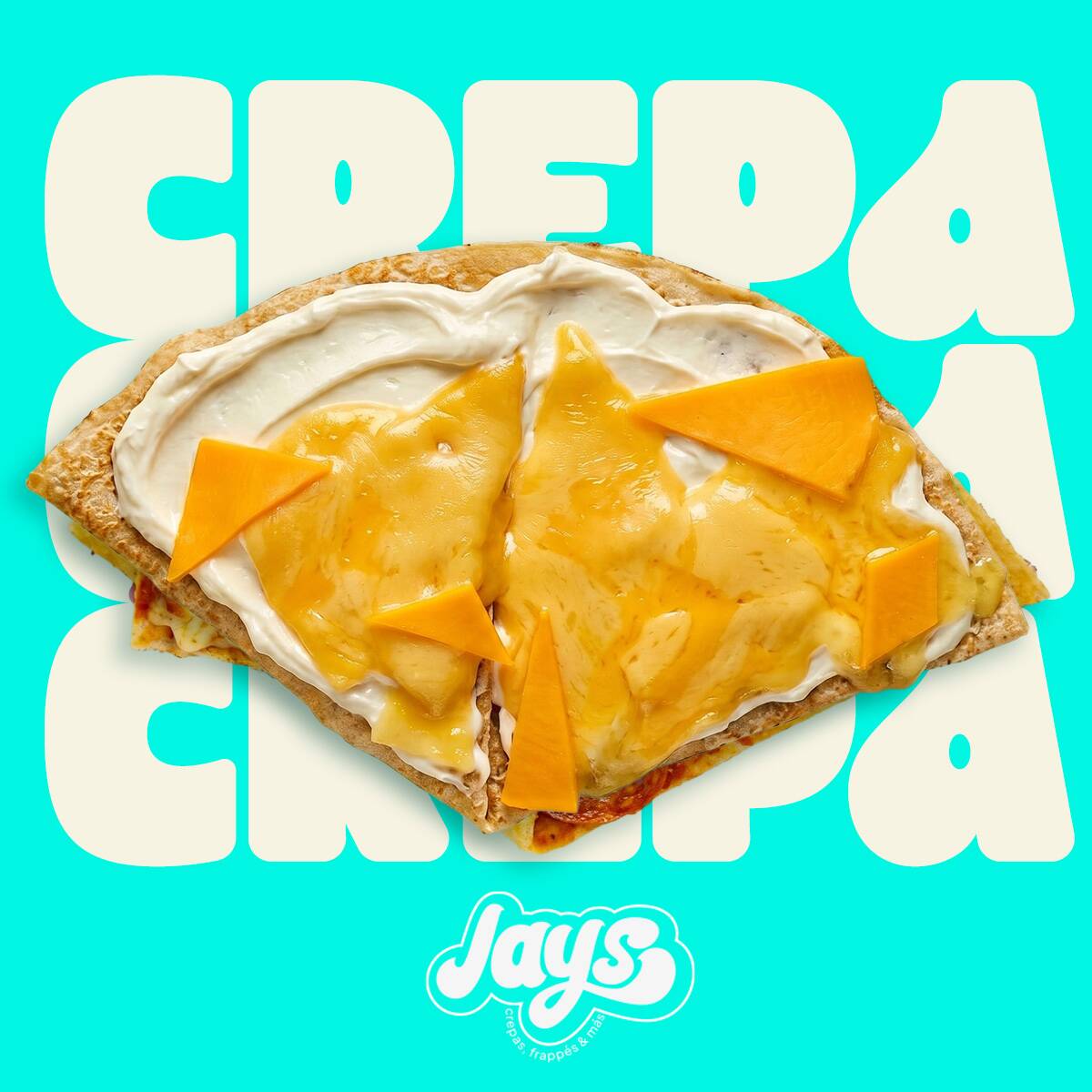 Crepa de 3 Quesos