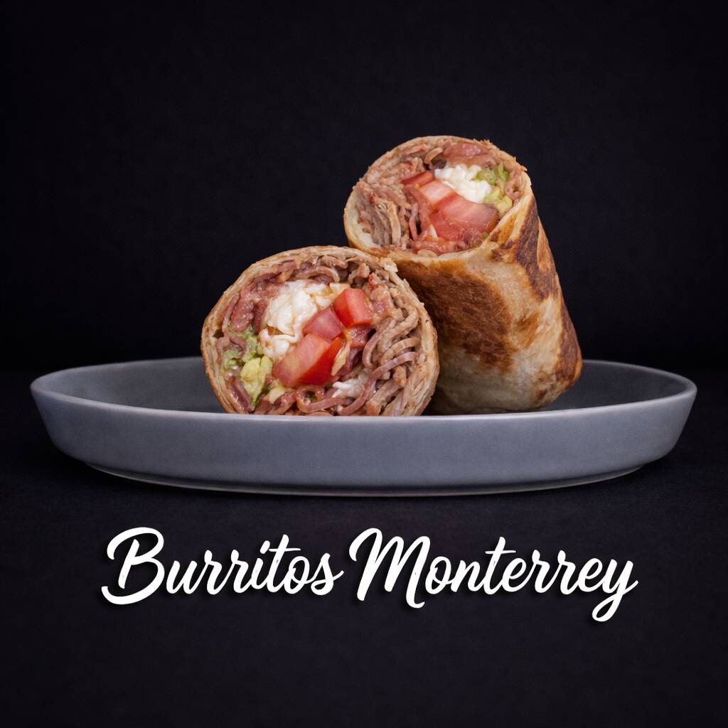 Burrito de Bistec con Tocino